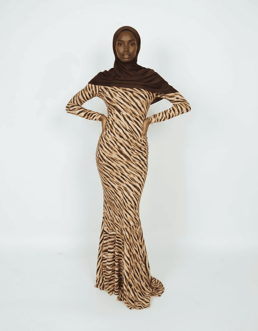 AMAYA FLARED MAXI DRESS