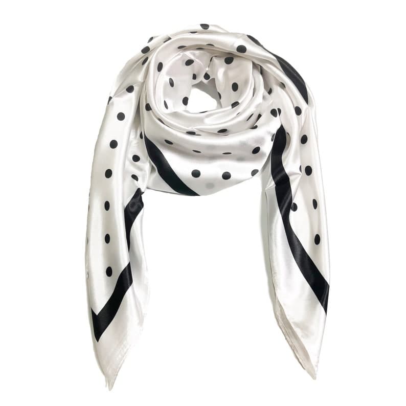 POLKA DOT SILK HIJAB